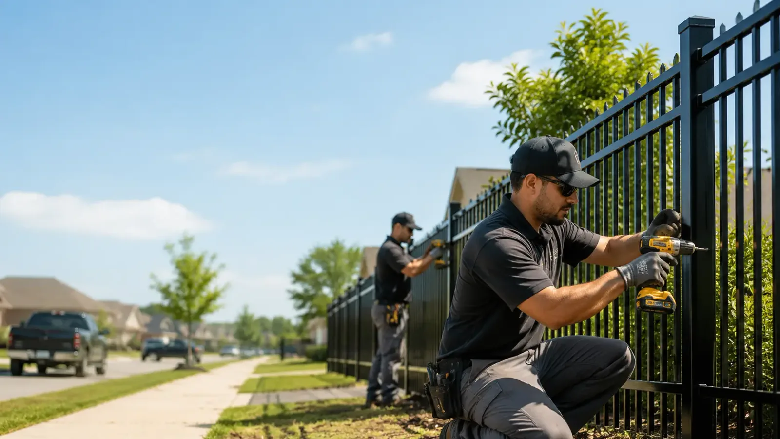 Metal Fence Installation in Bloxom, VA